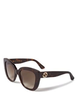 bruine gucci zonnebril|Bruine Gucci zonnebrillen voor dames .